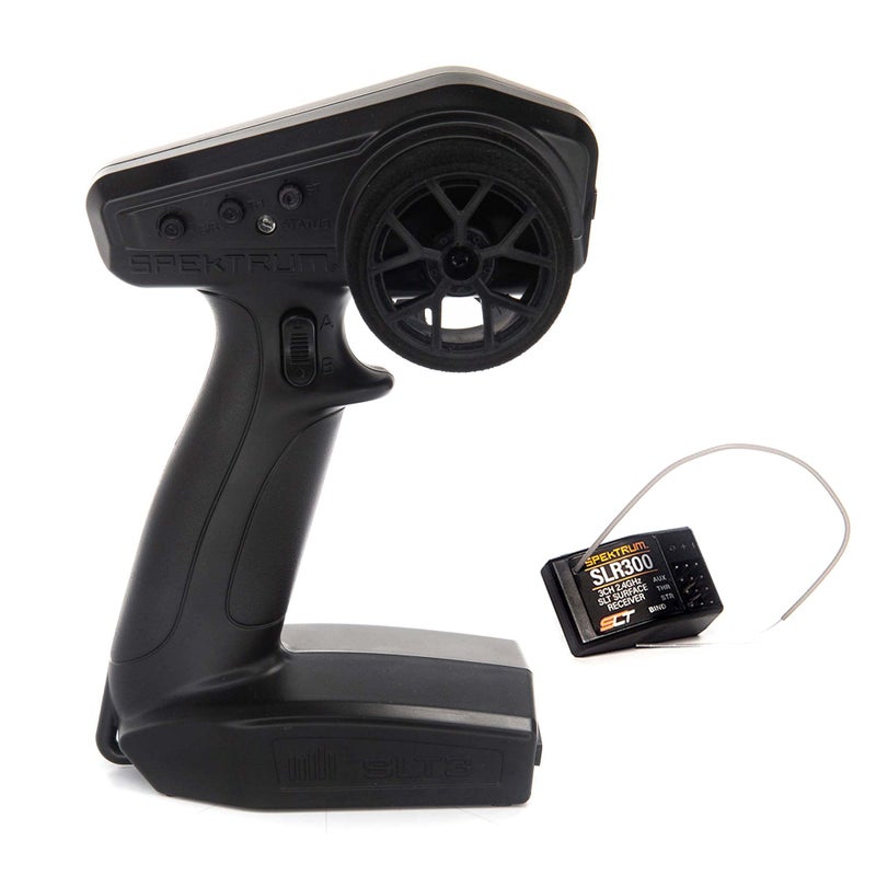 Spektrum SLT3 3-Channel SLT Transmitter with SLR300 Receiver, SPMSLT350 - Image 1